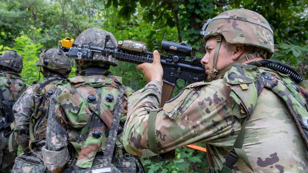 US and South Korea combined exercise rankles the North