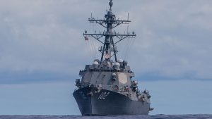US deploying destroyers, Venezuela deploying militia