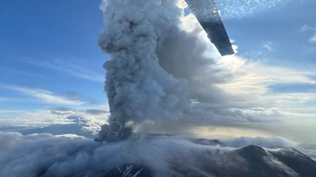 Russian volcano erupts for first time in centuries