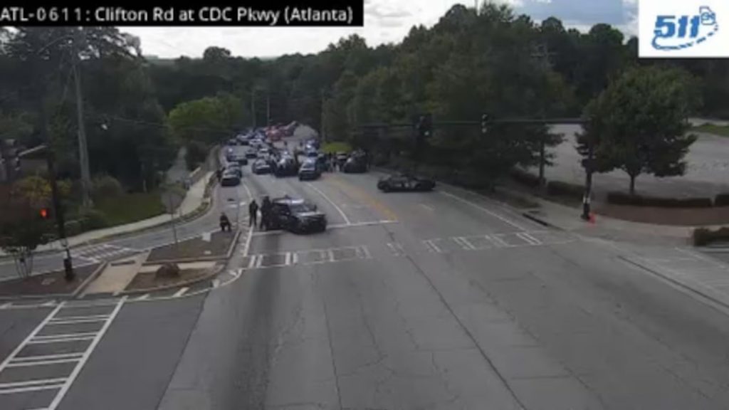 Officer killed in shooting near CDC headquarters in Georgia