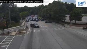 Officer killed in shooting near CDC headquarters in Georgia