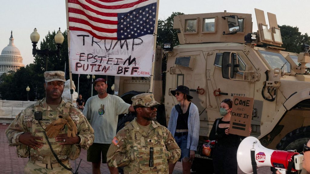 Over 300 arrests reported in Washington DC as federal authorities crack down