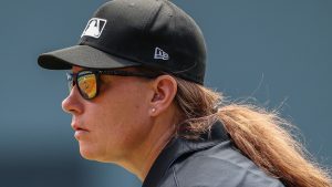 Safe in the history books: Jen Pawol becomes MLB’s first female umpire