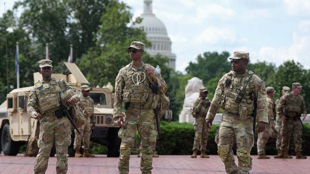 DC deployment Day 8: Crime down, alleged wrongful arrest, friendly Guard