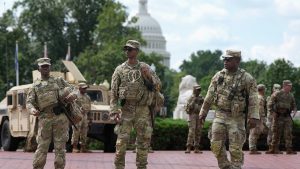 DC deployment Day 8: Crime down, alleged wrongful arrest, friendly Guard