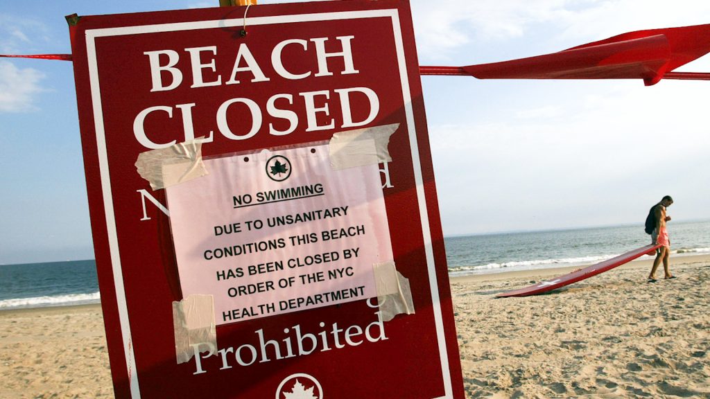 ‘Nobody wants to swim in poopy water’, experts warn Labor Day beachgoers