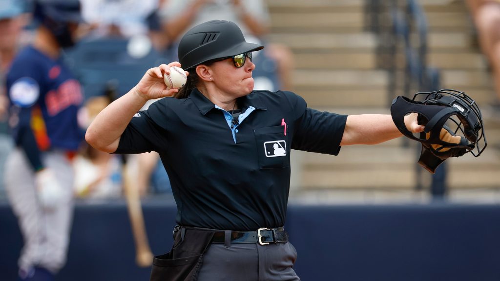 MLB set to call up Jen Pawol, league’s first female umpire