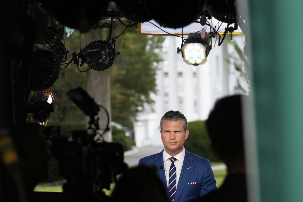 Hegseth reposts video featuring pastors against women’s voting rights