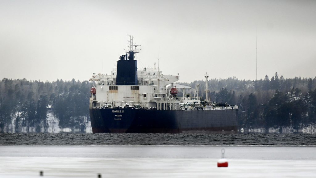Finland charges tanker crew over Baltic cable damage