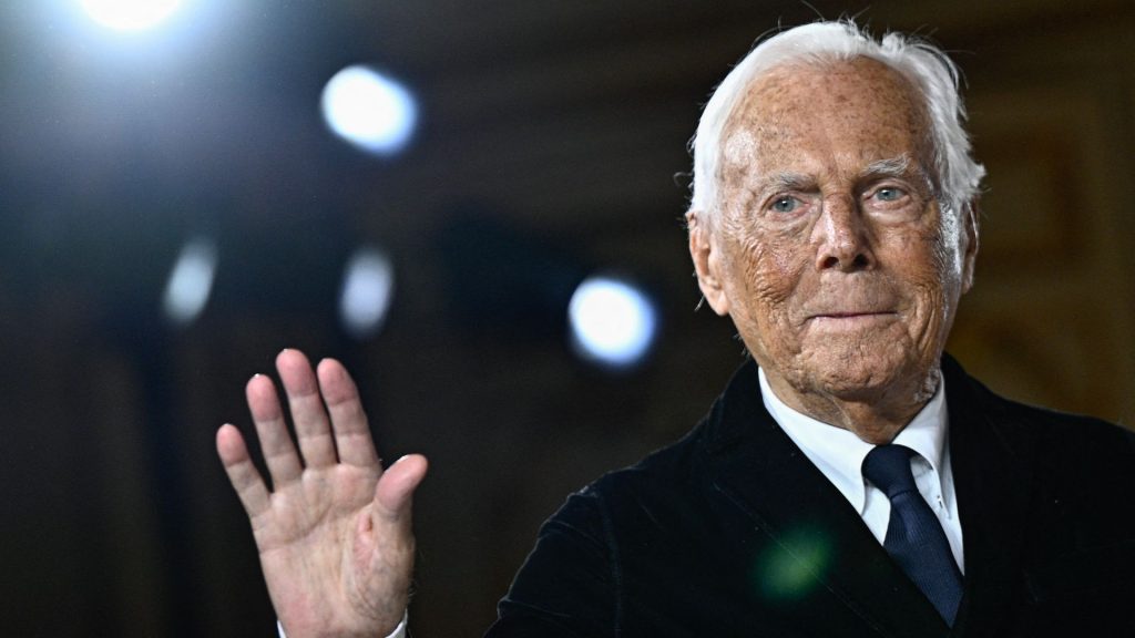 Italian fashion designer Giorgio Armani dies at 91