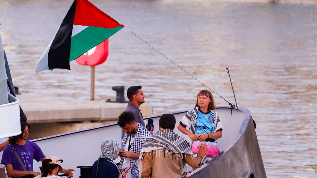 Conflicting reports over fire onboard Greta Thunberg’s humanitarian aid boat
