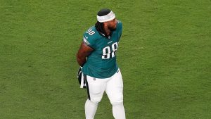 What discipline could Eagles’ Jalen Carter face for his ‘spitgate’ offense? 
