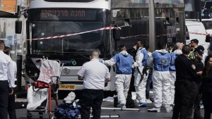 At least 5 dead, a dozen injured in Jerusalem bus stop shooting