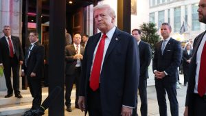 Trump faces protesters at DC dinner as federalization effort nears expiration