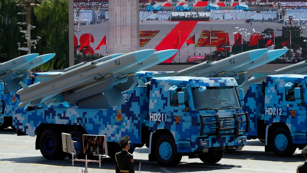 China to unveil hypersonic missile capable of striking US carriers
