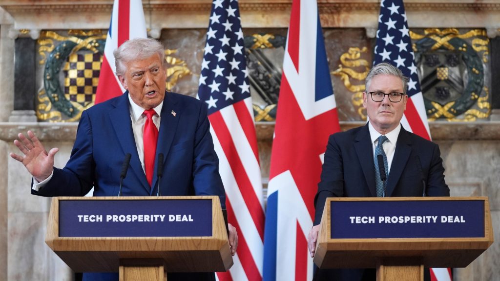 Trump, Starmer address tech deal, wars in Ukraine and Middle East