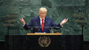 Trump talks immigration, foreign affairs during first UN address of second term
