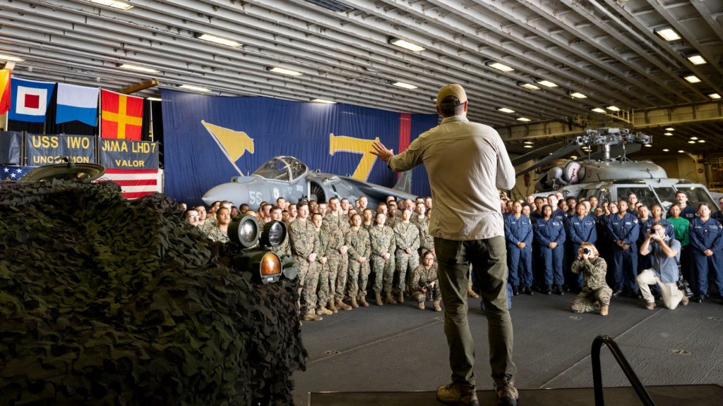 Hegseth visits Puerto Rico as Pentagon considers new cartel missions
