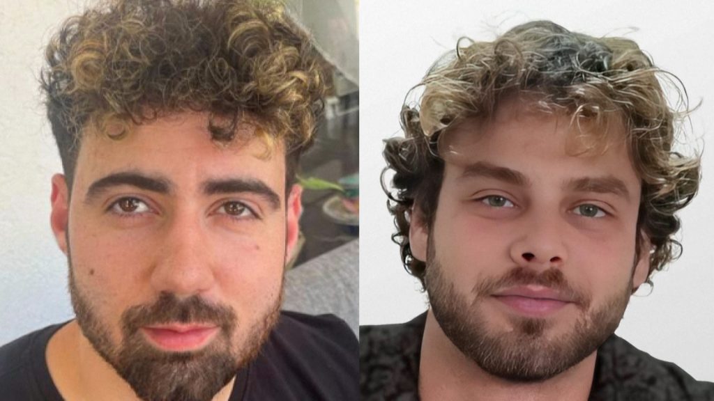 Two Israeli hostages appear in video as Gaza offensive continues