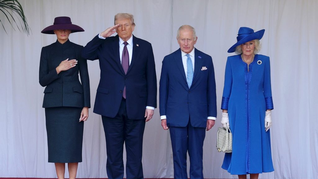Trump meets with royals in UK amid tech deal talks: Live updates