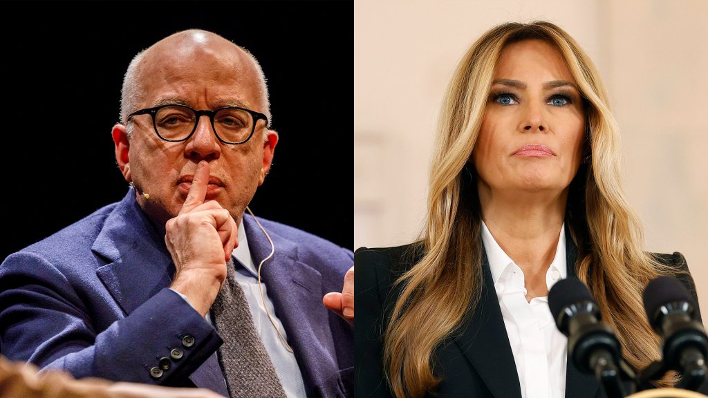 Author sues Melania Trump, alleging she tried to stop reporting on Epstein ties