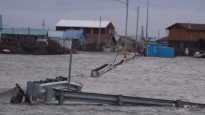 Dozens rescued, homes swept away amid severe flooding in Alaska