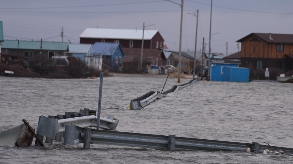 Dozens rescued, homes swept away amid severe flooding in Alaska
