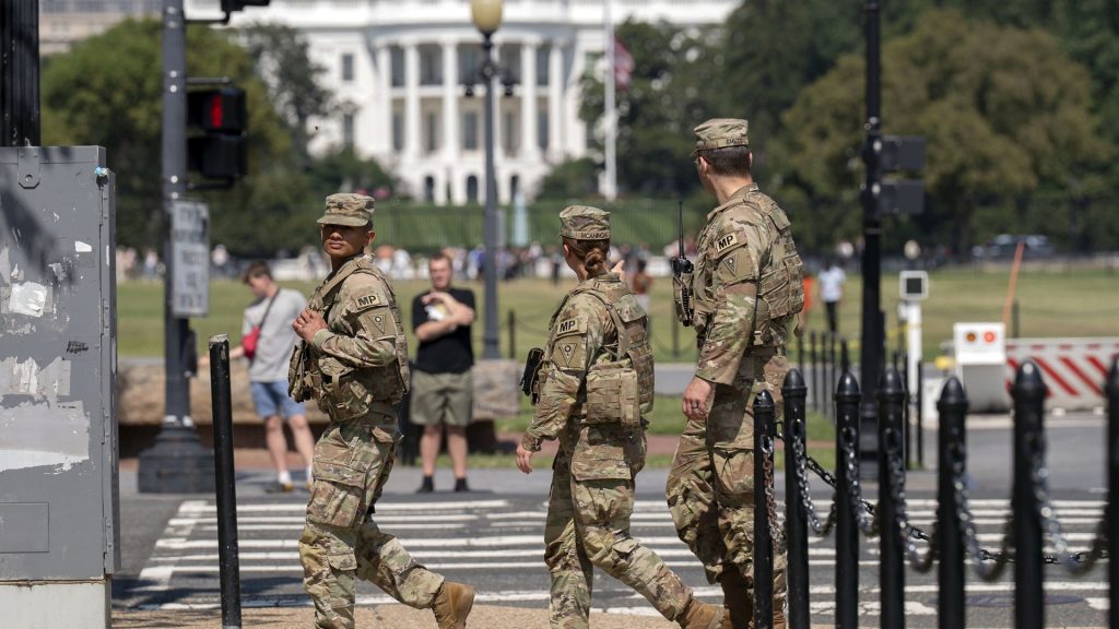 Man arrested for playing ‘Star Wars’ song behind National Guard sues
