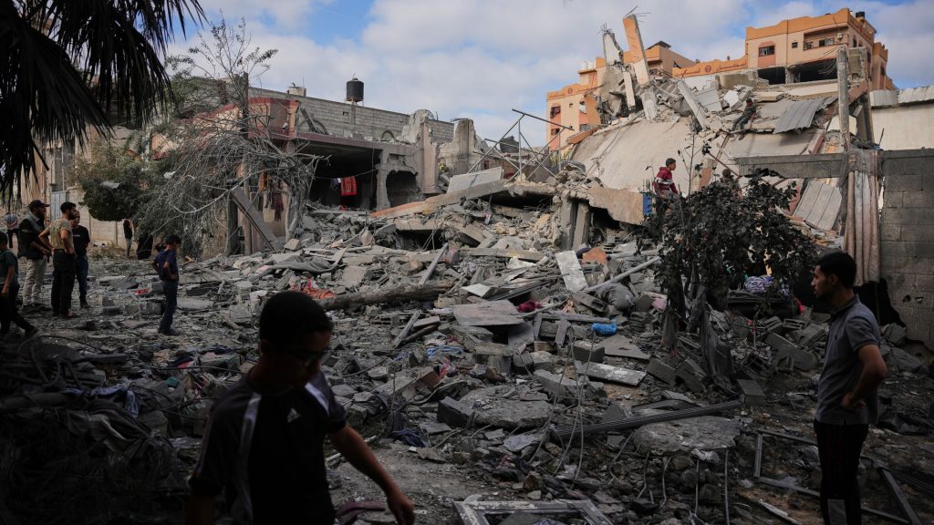 Israel strikes Gaza as Netanyahu accuses Hamas of staging hostage video