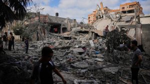 Israel strikes Gaza as Netanyahu accuses Hamas of staging hostage video