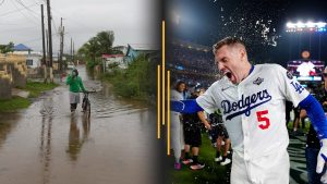 Hurricane Melissa hits Jamaica as Cat 5; Dodgers outlast Jays in 18 innings