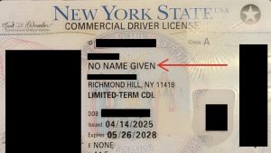‘No Name Given’ CDL issued in NY flagged in Oklahoma ICE operation: Stitt