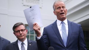 Top congressional Republicans resist Trump’s call to end filibuster