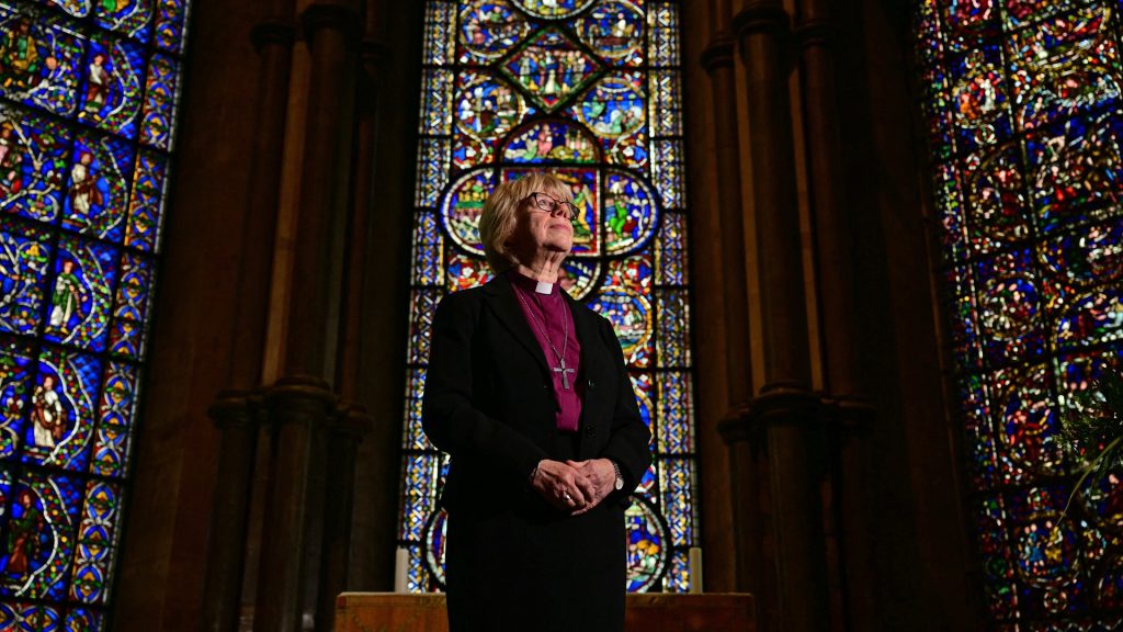 Church of England names first female archbishop of Canterbury