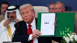‘A new and beautiful day is rising’: Trump, world leaders sign Gaza peace plan