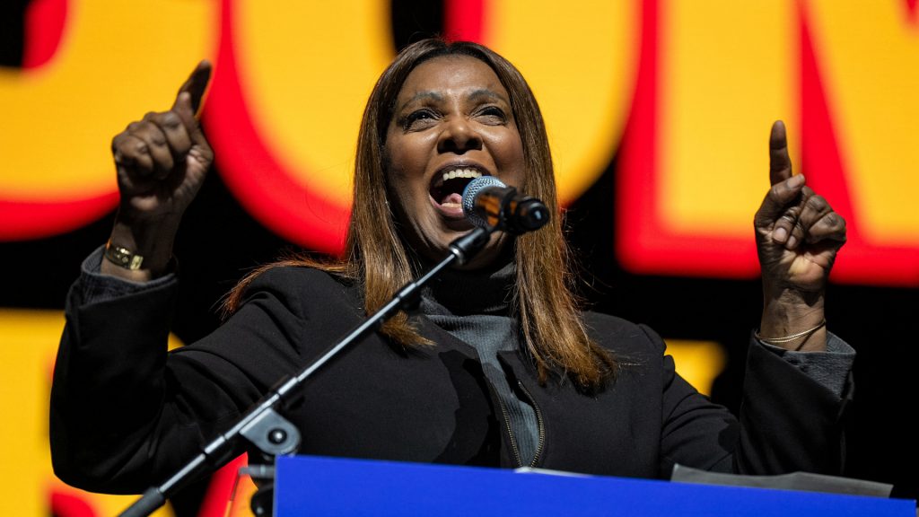 In appearance with Mamdani, Letitia James says she ‘will not capitulate’ despite indictment