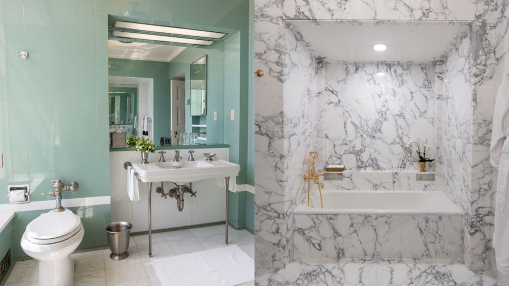 ‘Very appropriate’: Trump unveils renovation to the Lincoln bathroom