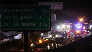 WATCH: Video shows moments before helicopter slams into California highway