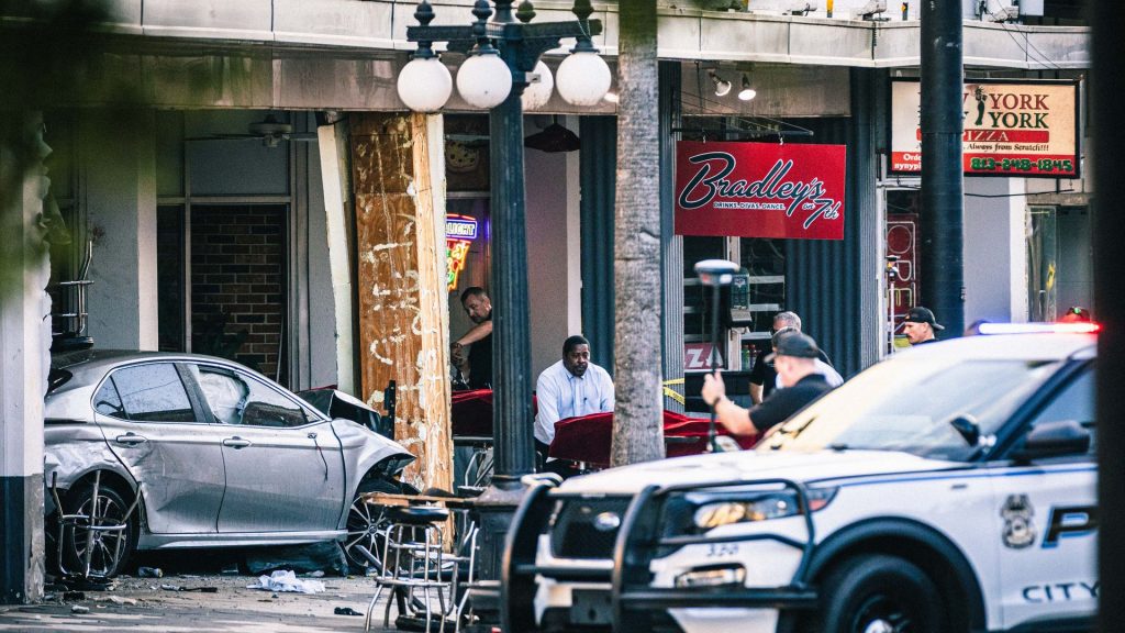 At least 4 dead, 13 injured after alleged street racer crashes into Tampa nightclub