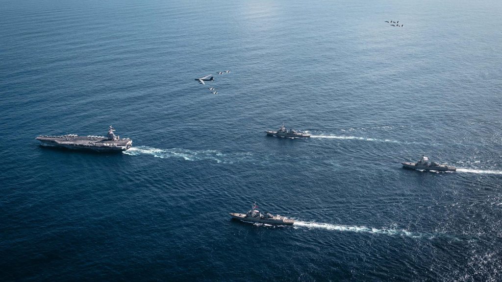 Gerald R. Ford carrier nears Venezuela, Trump considers Maduro talks