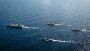 Gerald R. Ford carrier nears Venezuela, Trump considers Maduro talks