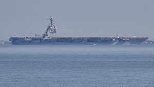 USS Gerald Ford moves into Caribbean as Venezuela mobilizes forces