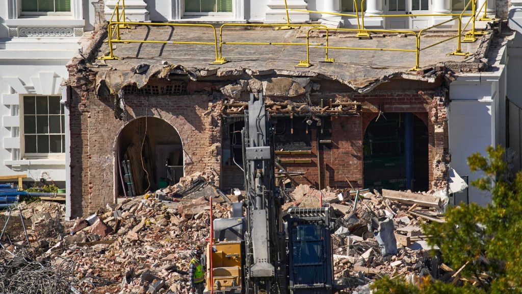 Democrats look to regulate White House ballroom funding with new legislation