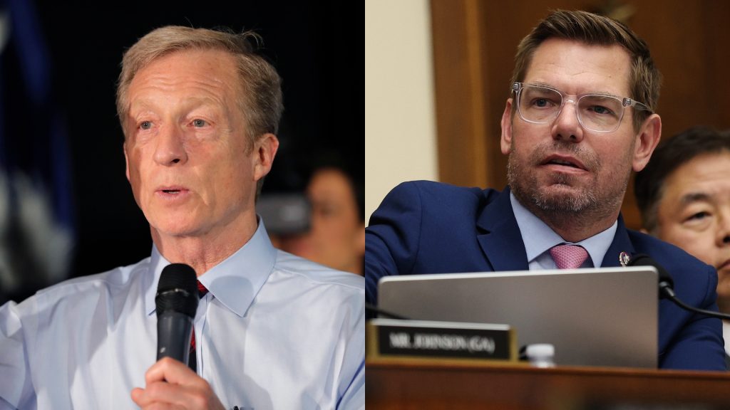 Eric Swalwell, Tom Steyer join crowded Democratic field for California governor