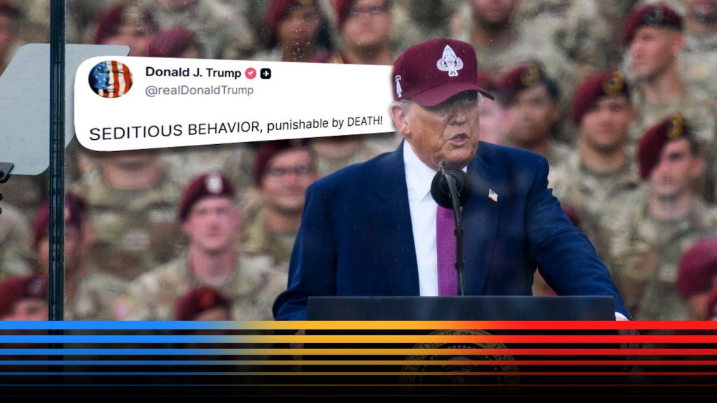 Democrats’ military video and Trump’s response: Spotting omission in the news 