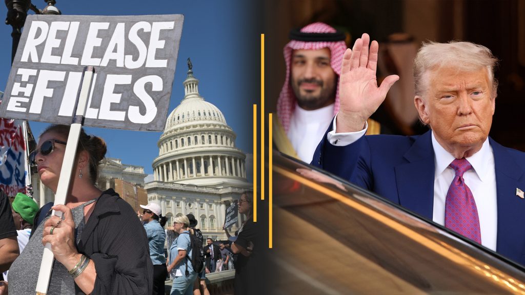 Congress to vote on Epstein file release, Trump meets Saudi Prince on jet sale