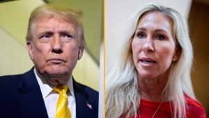 Marjorie Taylor Greene says she received threats after criticism by Trump