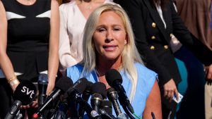 Greene says feud with Trump stems from push to release Epstein files