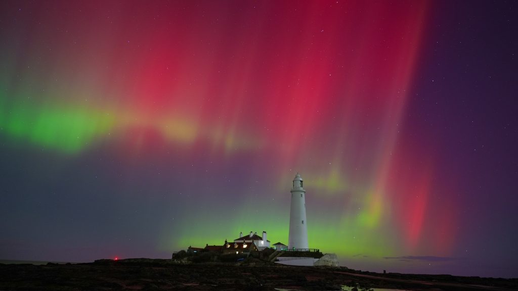 Northern lights dazzle US as far south as Georgia
