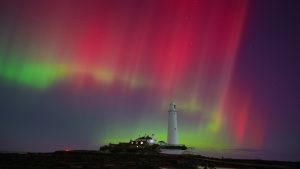 Northern lights dazzle US as far south as Georgia